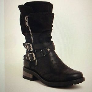Torrid slouchy moto boots size 8